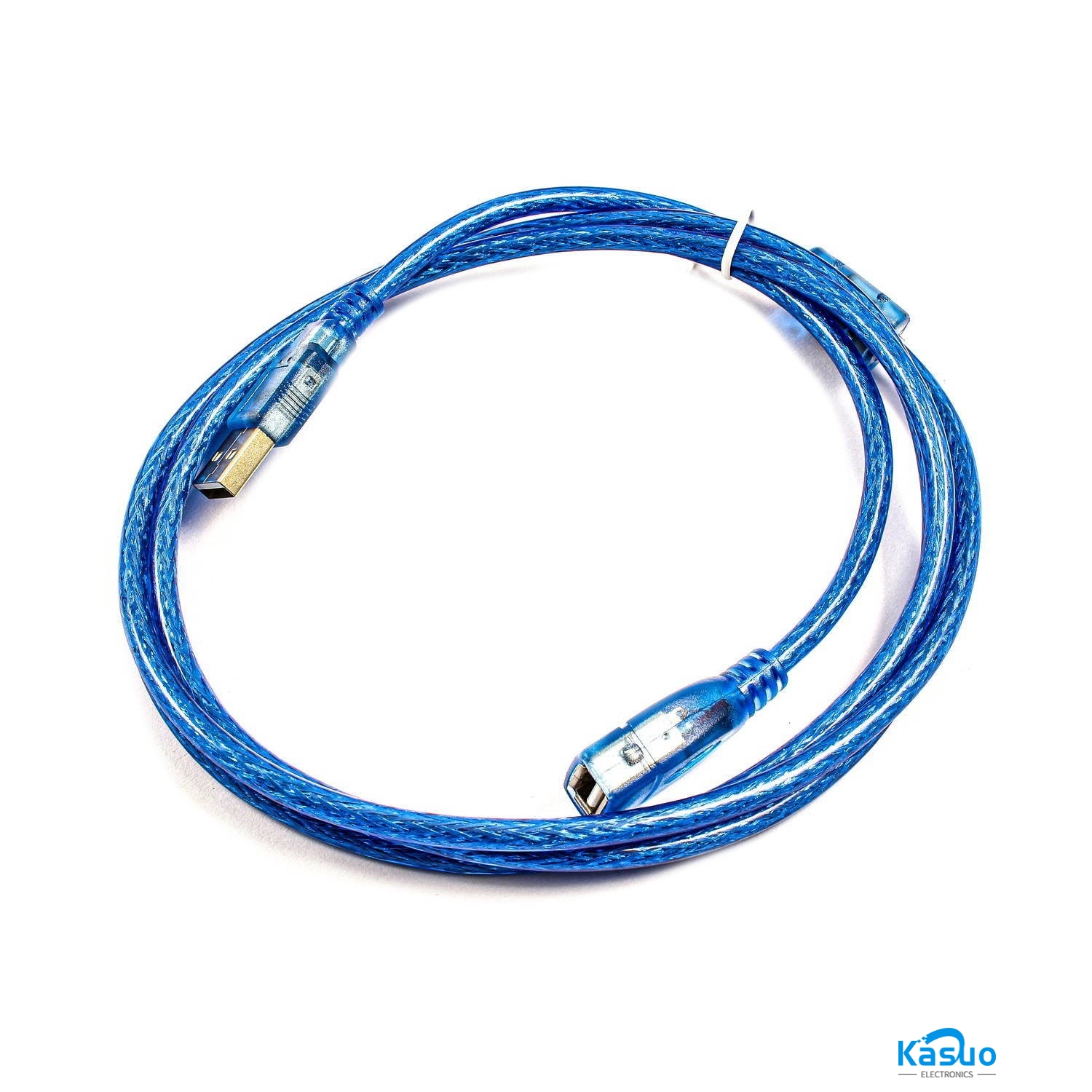 USB 2.0 Extension Cable – Male to Female – 1.5m Blue – Kasuo